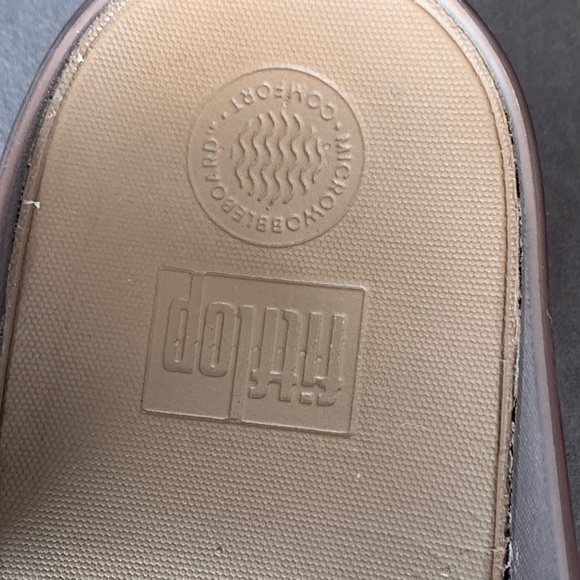 FitFlop bronze slides size 7 - Picture 5 of 6